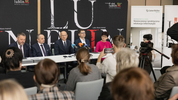 Konferencja prasowa „Lublin – Edukacyjna Przyszłość IT”